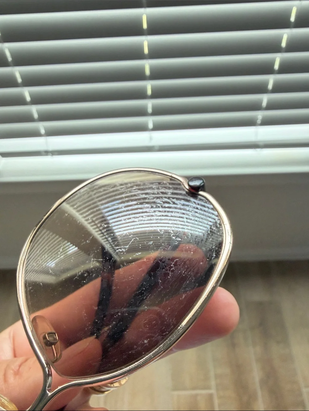 Tom Ford Gold Frame Brown Gradient Round Sunglasses